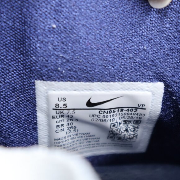 Nike KD 12th Edition 2019-2020 Kevin Wayne Durant Size 8.5 Navy Blue - Picture 5 of 9